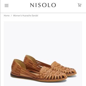Nisolo Huarache Womens Sandal 7.5